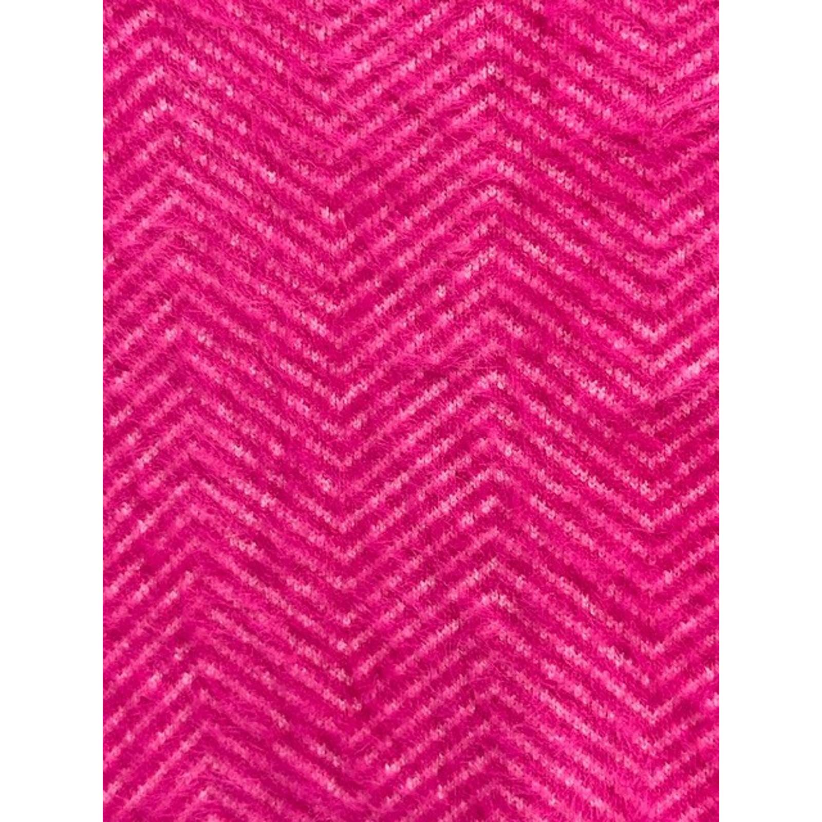 Pink Women's Open-Front Textured Coatigan Liverpool Herringbone Sweater — image 4 of 7